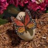 Design Toscano MP7486 6 Inch Viceroy Monarch Butterfly on Rock Statue