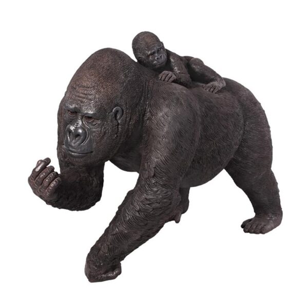 Design Toscano NE100050 48 1/2 Inch Lowland Gorillas-Mother and Child