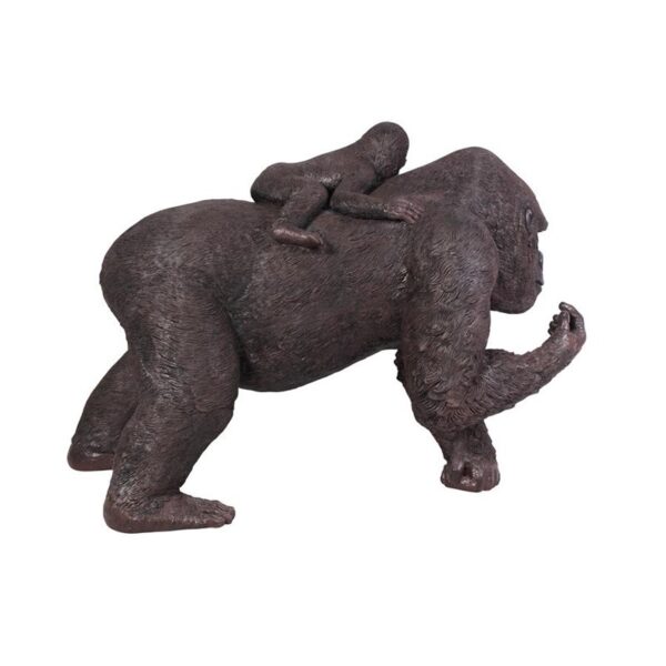 Design Toscano NE100050 48 1/2 Inch Lowland Gorillas-Mother and Child