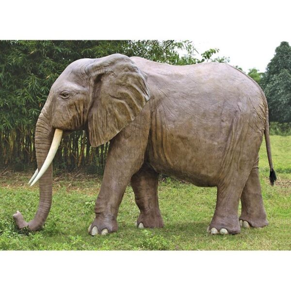 Design Toscano NE100059 147 Inch Enormous African Elephant