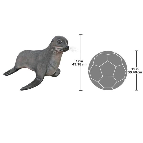 Design Toscano NE100094 28 Inch Baby Fur Seal Statue