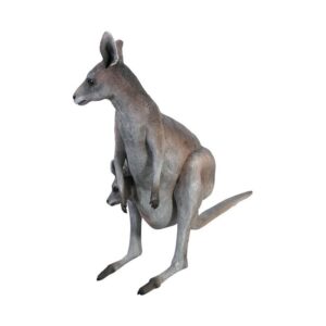 Design Toscano NE100105 49 1/2 Inch Australian Outback Kangaroo Statue