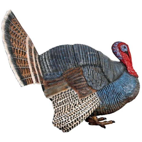 Design Toscano NE100126 24 1/2 Inch Wild Tom Turkey Statue