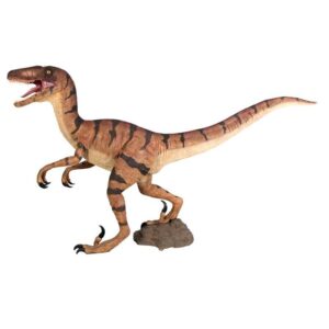 Design Toscano NE110015 106 Inch Velociraptor Dinosaur Statue