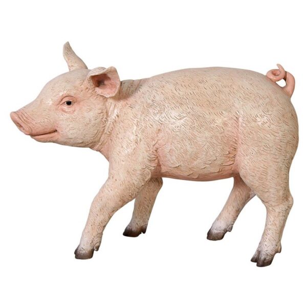 Design Toscano NE110084 10 Inch Piglet Porker Baby Hog Statue