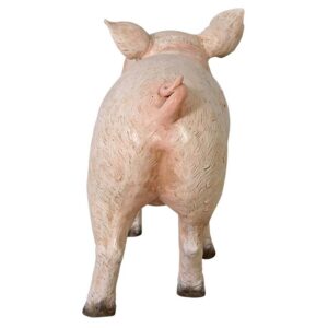 Design Toscano NE110084 10 Inch Piglet Porker Baby Hog Statue