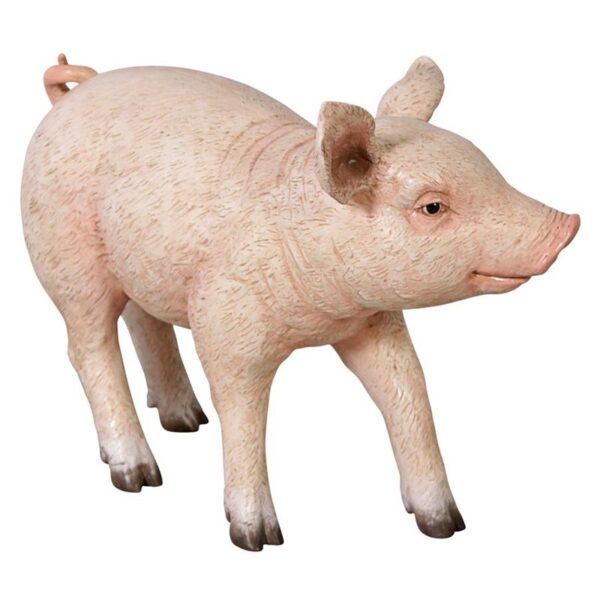 Design Toscano NE110084 10 Inch Piglet Porker Baby Hog Statue