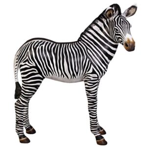 Design Toscano NE110099 38 Inch Grand Scale Zebra Foal Statue