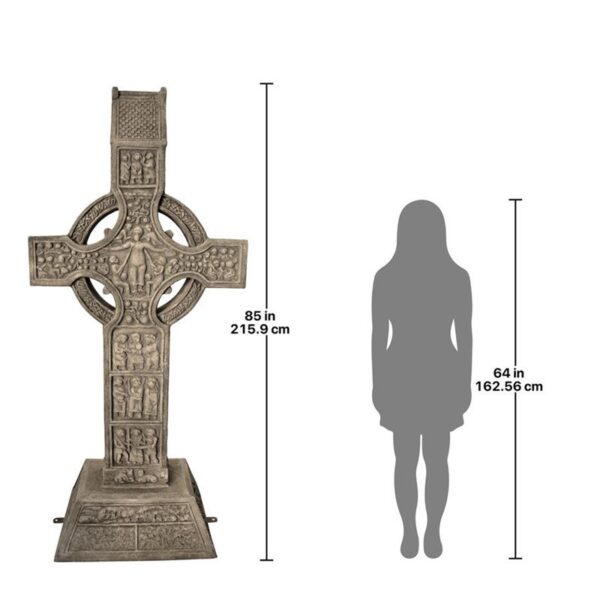 Design Toscano NE110130 39 Inch Muiredach High Celtic Cross