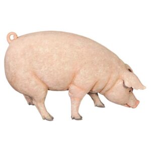 Design Toscano NE120073 50 Inch Divine Swine Life Size Farm Pig Statue