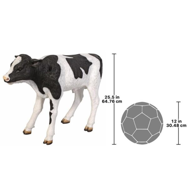 Design Toscano NE120076 35 Inch Buttercup Holstein Calf Statue