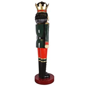 Design Toscano NE130010 37 Inch Super Scaled Holiday Nutcracker Statue