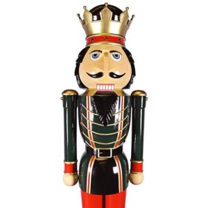 Design Toscano NE130010 37 Inch Super Scaled Holiday Nutcracker Statue