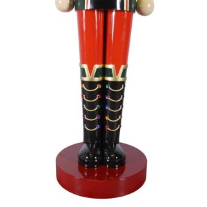 Design Toscano NE130010 37 Inch Super Scaled Holiday Nutcracker Statue