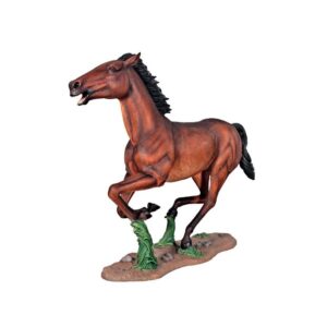 Design Toscano NE130054 89 Inch Galloping Quarter Horse Statue