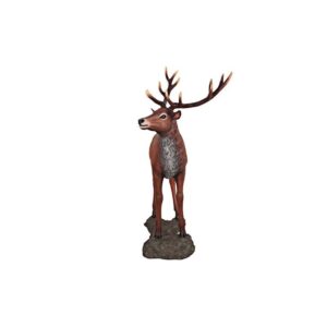 Design Toscano NE130058 51 1/2 Inch Red Deer Buck Statue with Base