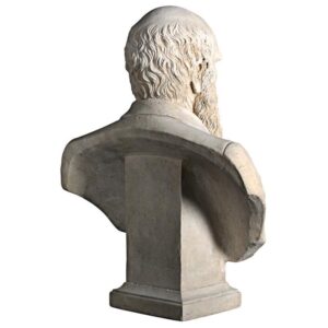 Design Toscano NE130080 21 Inch Darwin Bust