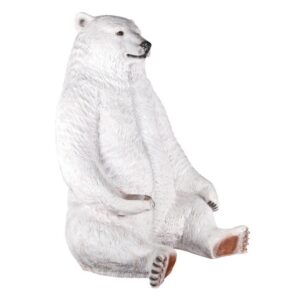 Design Toscano NE130086 66 Inch Sitting Pretty Oversized Polar Bear