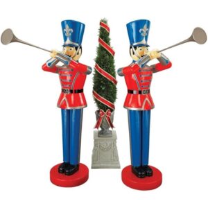 Design Toscano NE140007 Large Trumpeting Soldier Statue