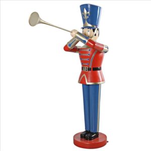 Design Toscano NE140007 Large Trumpeting Soldier Statue