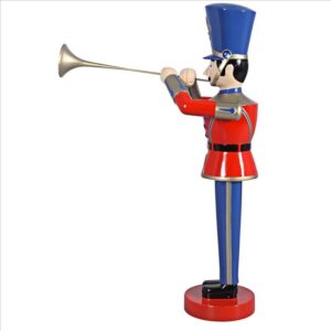 Design Toscano NE140009 31 Inch Medium Trumpeting Soldier Statue