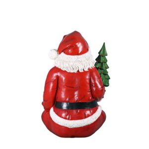 Design Toscano NE140080 61 1/2 Inch Giant Sitting Santa Claus Statue