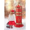 Design Toscano NE150239 25 1/2 Inch Santas North Pole Holiday Mailbox