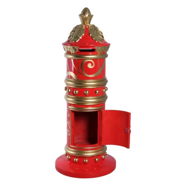 Design Toscano NE150239 25 1/2 Inch Santas North Pole Holiday Mailbox