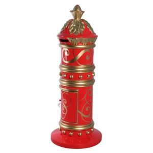 Design Toscano NE150239 25 1/2 Inch Santas North Pole Holiday Mailbox