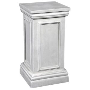 Design Toscano NE150344 10 Inch Nash Regency Pedestal, Medium