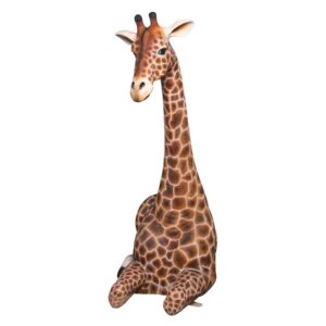 Design Toscano NE160022 76 1/2 Inch Dakarai Grande Sitting Giraffe Statue