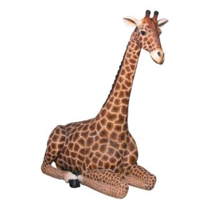 Design Toscano NE160022 76 1/2 Inch Dakarai Grande Sitting Giraffe Statue