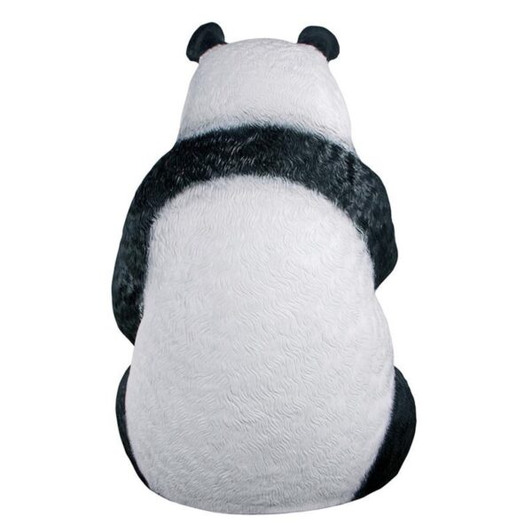 Design Toscano NE160039 65 Inch Fantong Oversized Panda With Paw Seat