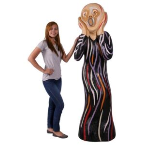 Design Toscano NE160176 21 1/2 Inch Grande Silent Scream Statue