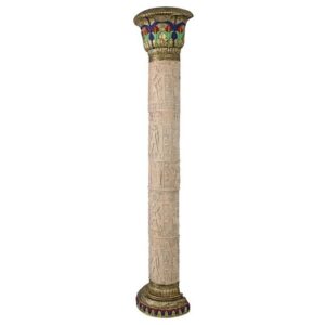 Design Toscano NE170009 20 1/2 Inch Giant Column of Luxor Wall Sculpture