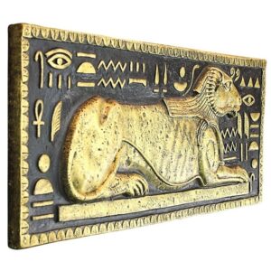 Design Toscano NE170011 30 Inch Khnum God of the Nile Wall Sculpture