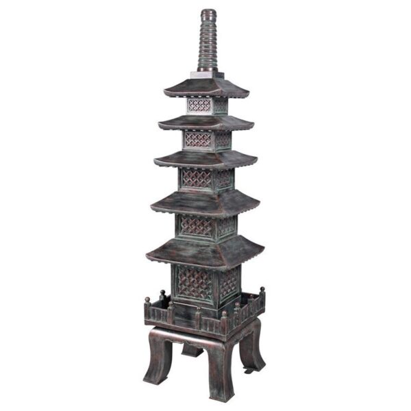 Design Toscano NE170014 18 1/2 Inch Grande Nara Temple Pagoda