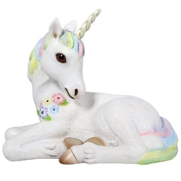 Design Toscano NE170215 26 1/2 Inch Resting Unicorn