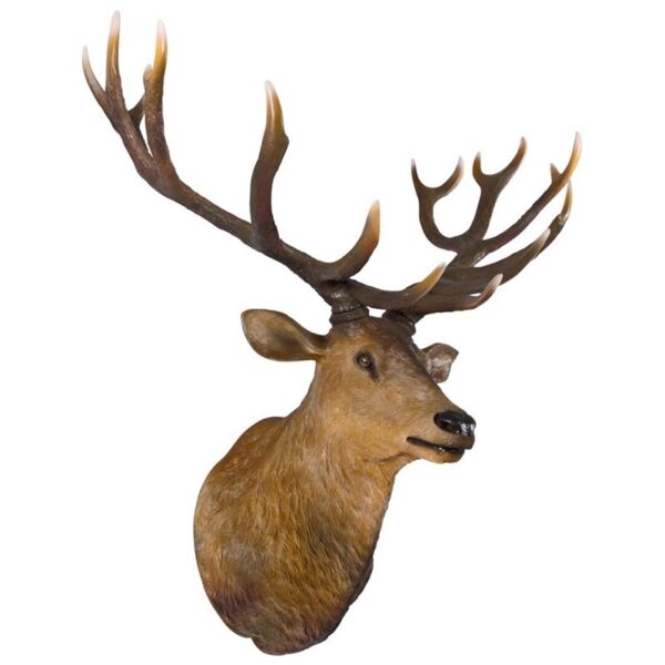 Design Toscano NE170216 51 Inch Grand Stag Head Wall Decor