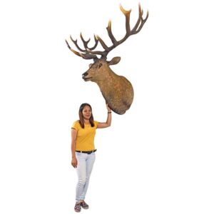 Design Toscano NE170216 51 Inch Grand Stag Head Wall Decor