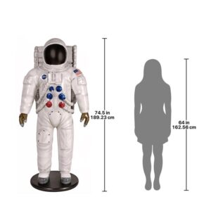 Design Toscano NE180011 36 Inch Man on the Moon Astronaut Statue