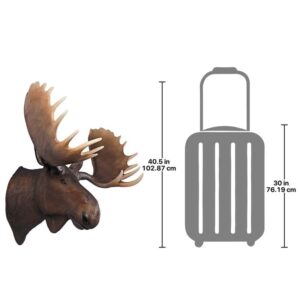 Design Toscano NE180023 41 Inch Moose Head Wall Decor