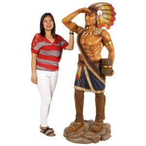 Design Toscano NE180055 28 Inch Cigar Store Indian Statue