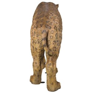 Design Toscano NE180148 69 Inch Sabre Toothed Tiger Statue