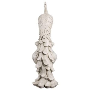 Design Toscano NE180180 21 1/2 Inch Giant Staverden Peacock on Urn