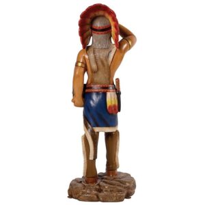 Design Toscano NE190006 18 Inch Tobacco Store Indian Statue, Large