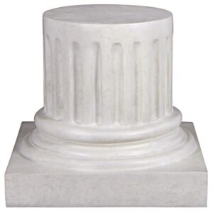 Design Toscano NE200053 17 Inch Roman Column Plinth, Medium