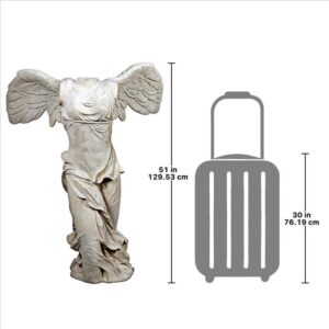 Design Toscano NE200069 45 Inch Nike of Samothrace Statue - Grande