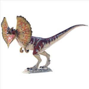 Design Toscano NE200143 117 Inch Jurassic-Sized Dilophosaurus Dinosaur Statue