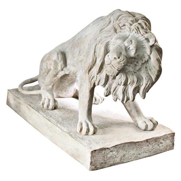 Design Toscano NE203072 52 Inch Kingsbury Garden Lion Looking, Right